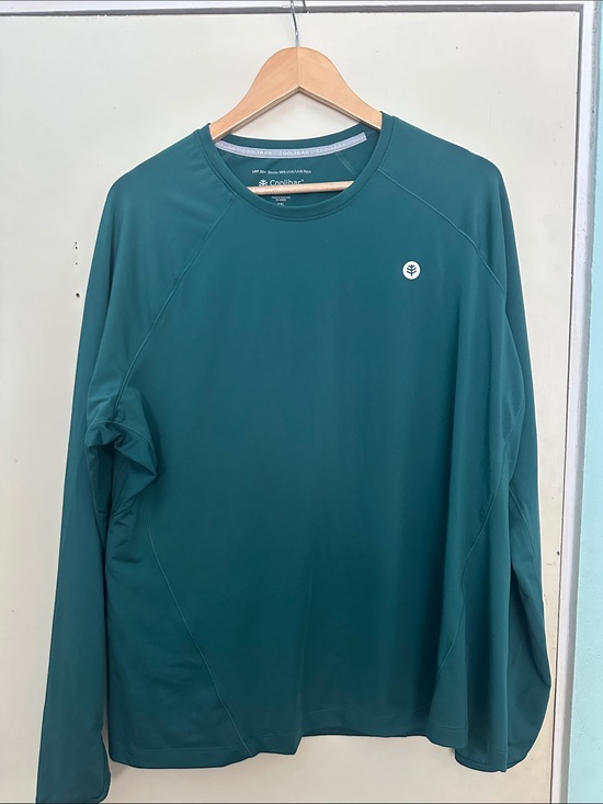 Coolibar Tops - Coolibar Women's Teal Long-Sleeve UPF Sun Shirt